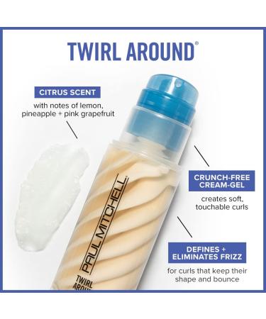 Paul Mitchell Twirl Around Styling Cream-Gel for Curly Hair 5.1 fl. oz - Buy Online on SooperMarket.com