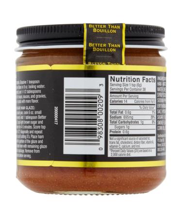 Better Than Bouillon Premium Ham Base  Made with Seasoned Ham  Blendable Base for Added Flavor  38 Servings Per Jar  8-Ounce Jar (Pack of 1) 8 Ounce (Pack of 1) - Buy Online on SooperMarket.com
