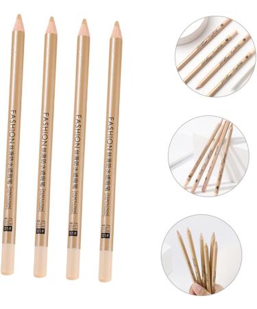 Healeved 12 Pcs Concealer Pen Makeup Concealer Women Makeup Supplies Concealer for Freckle White Wooden - Buy Online on SooperMarket.com