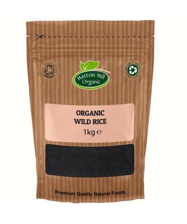 Organic Wild Rice 1kg by Hatton Hill Organic - Certified Organic