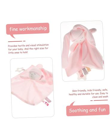 TOYANDONA Calming Rabbit Plush Toy Baby Teether & Sleep Soother Blanket - Buy Online on SooperMarket.com