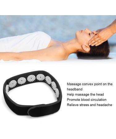Weikeya Acupuncture Headband | Safe & Long-Lasting Therapy for Massage & Acupuncture (Black) - International Shipping Available - Buy Online on SooperMarket.com