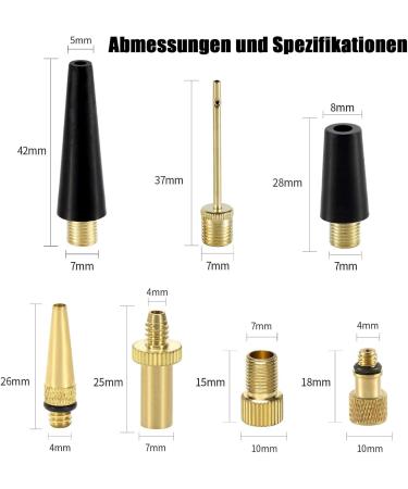 16 Piece Professional Bicycle Valve Adapter Set | French Valve & All Valve Compatibility | Includes Sorting Box - Buy Online on SooperMarket.com