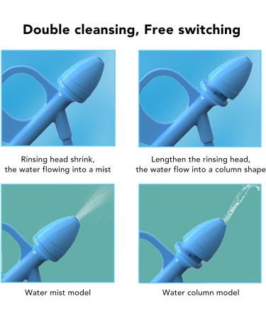 300ml Sinus Rinse Neti Pot Manual Press Nasal Wash for Deep Cleansing with Smoothing Breath Suitable for Home and Travel - Buy Online on SooperMarket.com