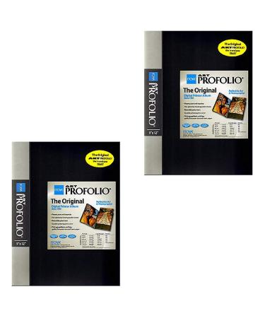 Itoya Art Profolio Storage/Display Book 9 in. x 12 in. 24 Pack of 2