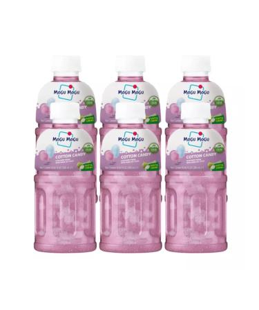 Mogu Mogu Cotton Candy Fl Drink w/Nata De Coco 320ml 6pack