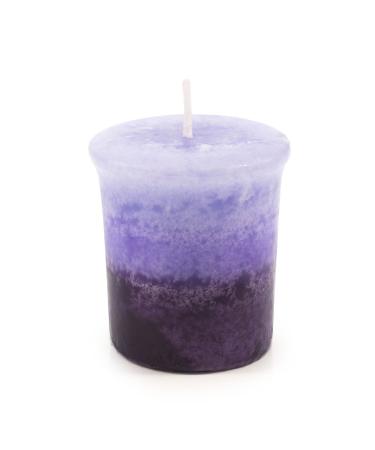 Pajoma fragrance votive candle 55 g lavender |Marble votive candle burning time approx. 17 hours - height 5 cm 4 cm |Premium quality lavender 1