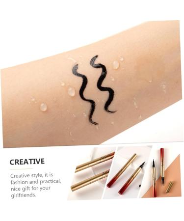 Angoily 1pc Liquid Eyeliner Black Waterproof Eyeliner Black Makeup Waterproof Makeup Tool Quick Dry - Buy Online on SooperMarket.com