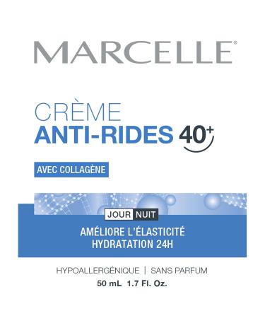 MARCELE Anti-Wrinkle Cream for Ages 40+ - 1.7 oz | Revitalize Your Skin | Shop Internationally - Buy Online on SooperMarket.com