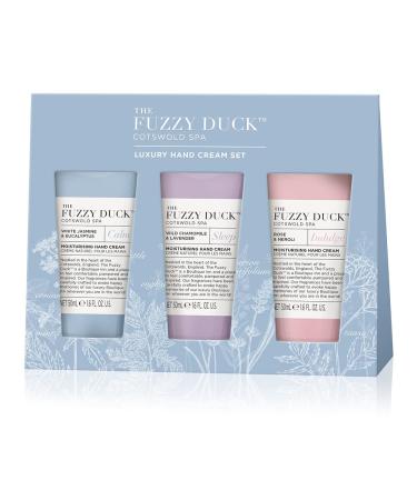 Baylis & Harding The Fuzzy Duck Cotswold Spa Rose & Neroli Indulge Luxury Hand Cream Treats Gift Set (Pack of 1) - Vegan Friendly Luxury Hand Treats Gift Set