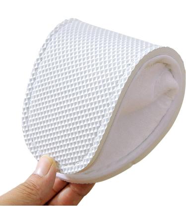 Buy Jomix 2 Pair Unisex Washable Terry Bathing Slippers | Travel & Hotel Slippers | Rusty Festivals | EU Size 40/41 - X-Schmal - White - Buy Online on SooperMarket.com