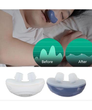 Electric Anti-Snoring Device for Comfortable Sleep - Travel Friendly (White) - Buy Online on SooperMarket.com