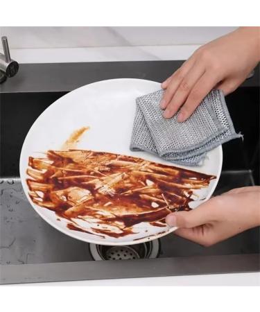 Shiny Wire Anti-Scratch Cleaning Cloths - 5PC Kitchen Wipes for Sensitive Surfaces - Buy Online on SooperMarket.com