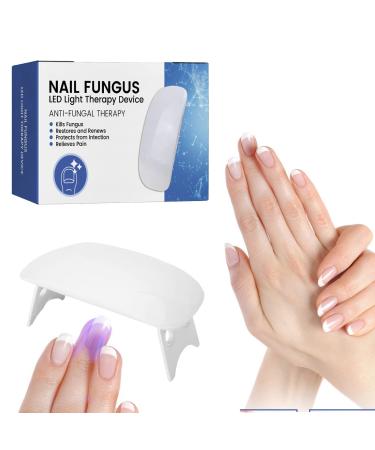 NailPro Nail Fungus LED Light Therapy Device Nail Fungus Laser Nail Fungus Treatment Home Use Nail-Fungus Remover for Toenail Fingernails & Onychomycosis (A01)