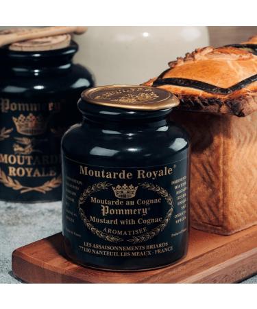 BonneBouffe Pommery Wholegrain and Cognac Mustard Duo 500g x 2 - Buy Online on SooperMarket.com