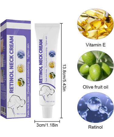 Neck Firming Cream Strengthen Neck Cream Neck Firming Cream Tightening Lifting Sagging Skin Aging Skin & Saggy Skin Anti Aging Neck Cream Reduce Wrinkles & Smoothing Neck Fine Lines-Neck and Body 40g - Buy Online on SooperMarket.com