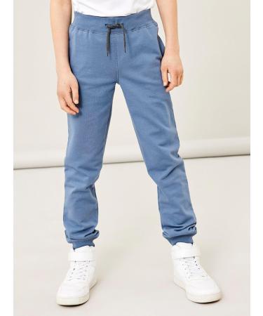 NAME IT Kids Cotton Sweatpants - China Blue (Size 158) - Buy Online on SooperMarket.com