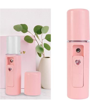 Baluue 1pc Humidifier Face Steamer Mini USB Mini Face Steamer Handheld Spray Device Makeup Device Abs Pink 11.5X3CM - Buy Online on SooperMarket.com