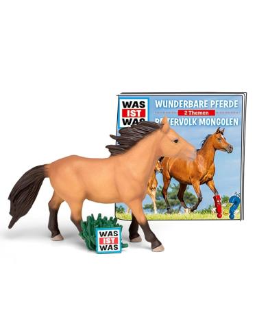 Tonie's hearing characters for Toniebox what is what-wonderful horses/riding folk Mongols radio play for children from 6 years playing time approx. 79 minutes