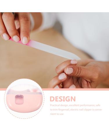FOMIYES Automatic Electric Nail Clipper Battery Operated Safety Fingernail Trimmer for Children Adults Seniors Small Nail for Home Travel - Buy Online on SooperMarket.com