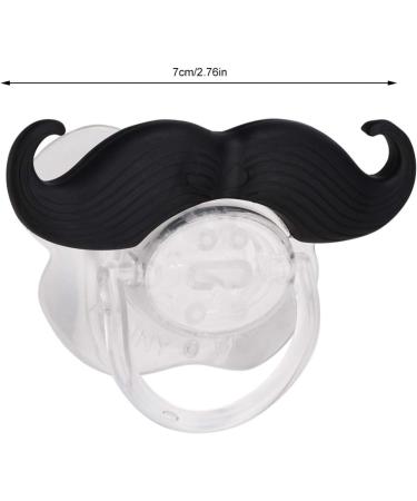 Silicone Baby Funny Pacifier with Cute Beard Design - Food Grade, Portable Teething Binky for Kids - Perfect Gift - Buy Online on SooperMarket.com