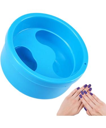 Teksome Manicure Bowl - Manicure Spa Bowl | Nail Soaking Container Manicure Tool Manicure Hand Bowl Art Hand Wash Spa Tool for Women and Girls Blue - Buy Online on SooperMarket.com