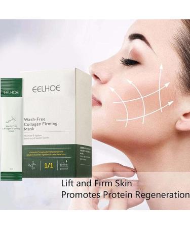 Kangmile 40PC Eelhoe Korean Collagen Firming Mask - Hydrating & Lifting Face Mask - International Shipping Available - Buy Online on SooperMarket.com