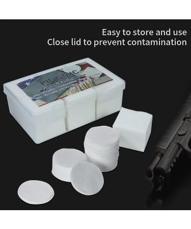 900 Gun Cleaning Patches for .17-.223 Cal & 9mm - Firearms Handgun Rifle Shotgun - 600 Round & 300 Square Patches - Buy Online on SooperMarket.com