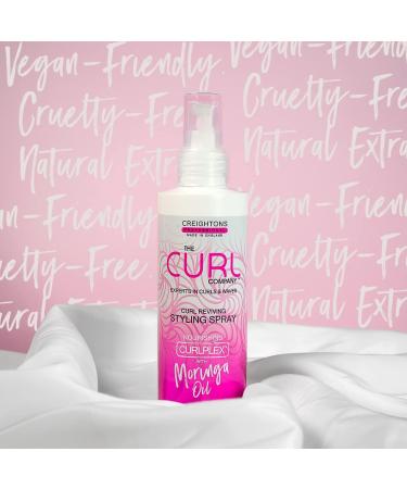 The Curl Company Curl Reviving Styling Spray - 200ml | Curplex with Moringa Oil | Define Curls & Waves - Buy Online on SooperMarket.com