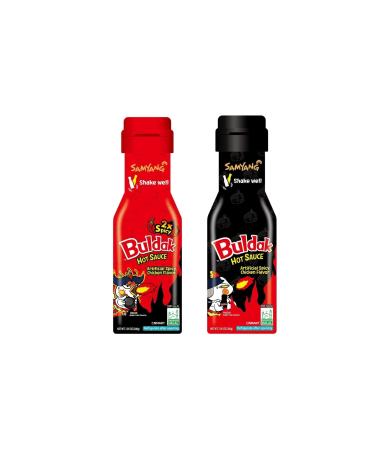 CNMART Samyang Extremely Spicy Buldak Hot Chicken Flavour Sauce and Buldak Hot Chicken Flavour Sauce/2 Sets