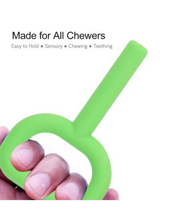 2 Pack D Letter Chew Toys | Silicone Teething Toys for Autism ADHD & Sensory Needs - International Shipping - Buy Online on SooperMarket.com
