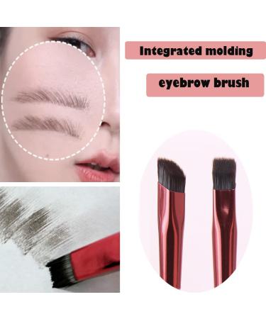 Angled Brow Brush - Precision Eyebrow Brush for Perfect Application & Blending of Brow Powders | International Shipping Available - Buy Online on SooperMarket.com
