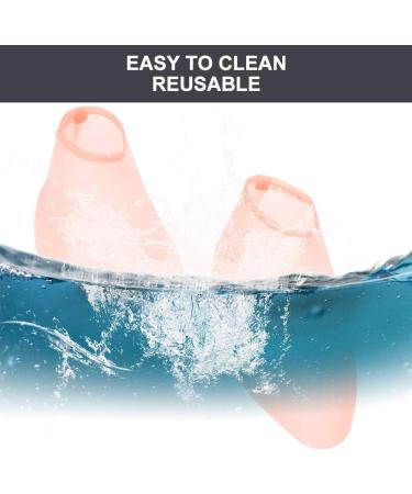 Silicone Haircut Shoes Cover - Washable & Dustproof Protector - Pink - Buy Online on SooperMarket.com