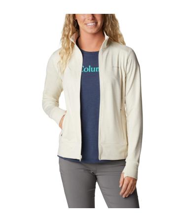 Columbia Weekend Adventure Full Zip Medium Chalk Heather-legacy
