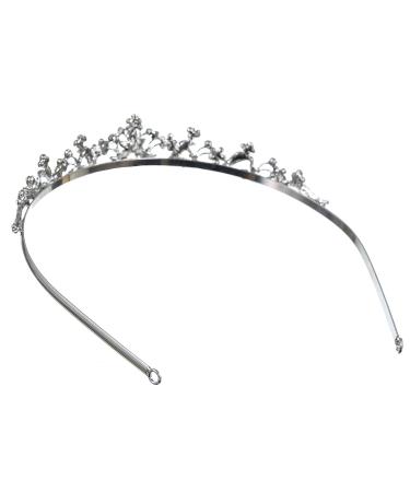 SAMKY Elegant Bridal Tiara Crown - Floral Rhinestone Crystal Wedding Prom Accessory - Buy Online on SooperMarket.com