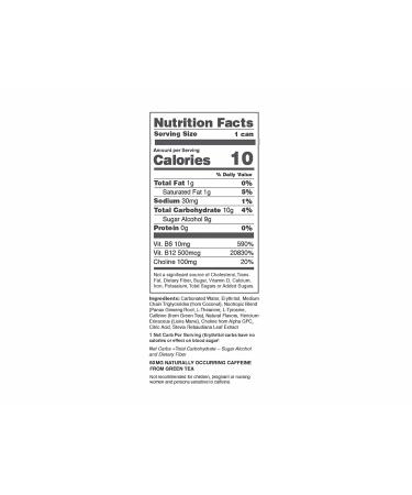 KOIOS Sparkling Apricot Vanilla Nootropic Beverage - Enhance Brain Function, Improve Memory & Productivity, Reduce Stress - Lions Mane Mushroom & MCT Oil - Gluten-Free, Vegan - Natural Caffeine - 12 Pack - Buy Online on SooperMarket.com