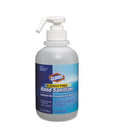 Clorox Commercial Solutions Hand Sanitizer Pump  16.9 Ounces | Liquid Gel Hand Sanitizer with Pump for Professional Use | Hand Sanitizer to Keep Hands Clean Gel Hand Sanitizer 16.9 Fl Oz (Pack of 1)