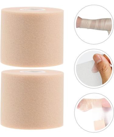 8rolls Insulation Absorption Underwrap Grip M Elastic Slip Anti Supplies Film Fingers Sponge Athletic Trainers Hockey for Overgrips Racket Tape and Tape- Wrist Foam Wrap Proof 6.5X6.5X6CMx4pcs Skin Colourx4pcs - Buy Online on SooperMarket.com