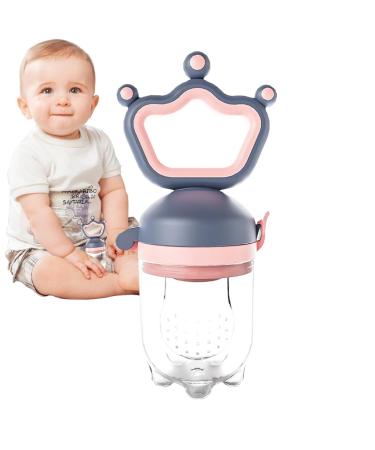 Buy Neamou Blue Baby Fruit Feed Pacifier | Silicone Food Feeder & Teething Toy for Babies - Buy Online on SooperMarket.com