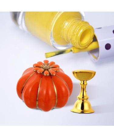 FOMIYES Pumpkin Slices Magnetic Nail Stand Nail Practice Base Pumpkin Nail Display Stand Nail Art Tip Holder Manicure Stand Manicure Practice Base Magnetic Mount Vintage Head - Buy Online on SooperMarket.com