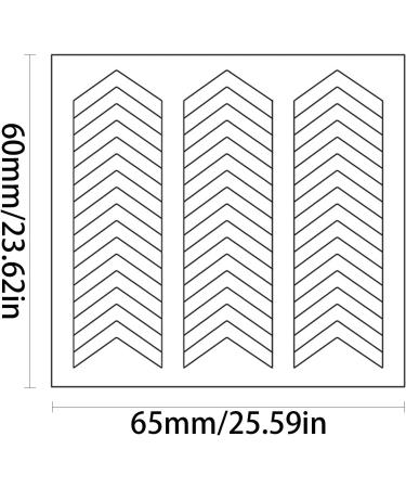 MAIOUSU STORE 4770pcs Nail Art Stencils - 120 Sheets, 4 Designs French Tip Guides Stickers for DIY Decoration - Stencil Tool - Buy Online on SooperMarket.com