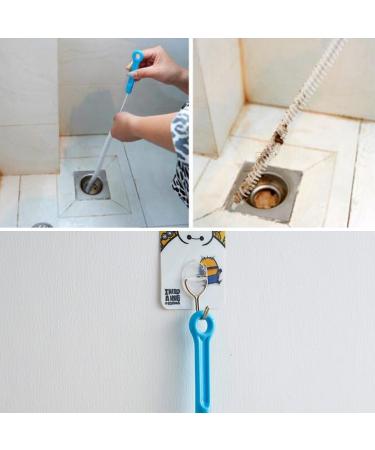 70cm/27.56'' Hair Drain Clog Remover Tool Drain Cleaner Sticks Bendable Sewer Cleaning Tools for Preventing Clogs Toilet Drain Clog Remover Hair Toilet Cleaning Tool - Buy Online on SooperMarket.com