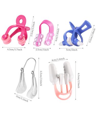 Frienda 5 Pieces Nose Clip Set - Silicone Nose Lifters & Beauty Tools for Effective Nose Slimming & Lifting - Buy Online on SooperMarket.com