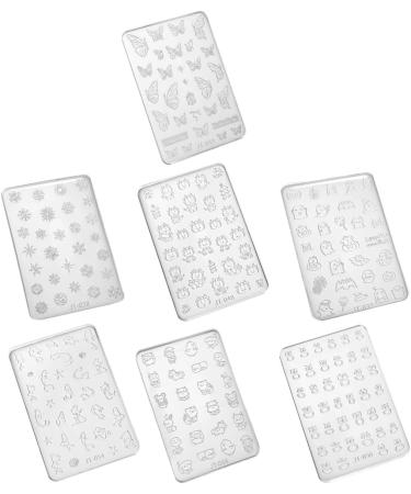 Flower Nail Silicone Mold 3D Butterfly Embossing Gel Print Stencil Nail Carving Template Tool For Nail Decors JT030 - Buy Online on SooperMarket.com
