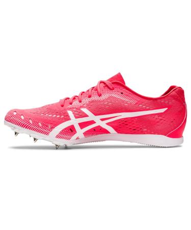 ASICS Unisex Gun Lap 2 Track & Field Shoes 8.5 Wide Women/7 Men Diva Pink/White