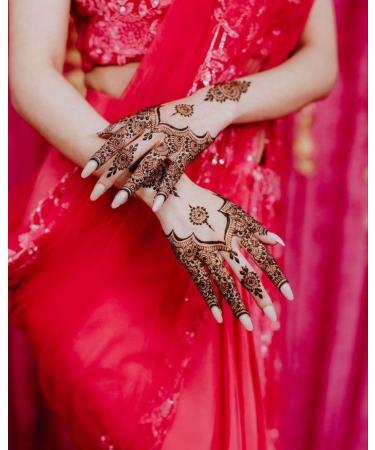 Buy Golecha Kaveri Chhela's 100% Natural Henna Cones | Red-Brown No PPD - 6pcs for International Shipping - Buy Online on SooperMarket.com