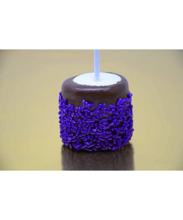 Mystic Sprinkles Perfectly Purple Jimmies 3oz - Vibrant Solid Color Sprinkles - Buy Online on SooperMarket.com