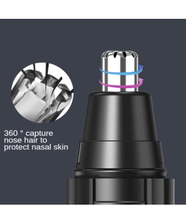 Buy TEMKIN Rechargeable Electric Nose Hair Trimmer for Men - Best Nose Hair Clippers & Epilator for Easy Nose Cleaning - Buy Online on SooperMarket.com