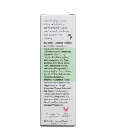 Mad Hippie Corrective Peptide Serum - Advanced Collagen Boosting & Hydrating Facial Serum for Women | Skin Tightening Formula with Matrixyl | 1.02 Fl Oz - Buy Online on SooperMarket.com