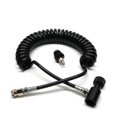 Captain O-Ring Deluxe Remote Line for Paintball High Pressure Air (HPA) / CO2 Tanks (Universal fit for All Paintball Markers)